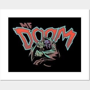 mf doom peach Posters and Art